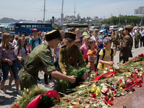 В Приморье прошел автопробег в память о погибших в Великой Отечественной войне