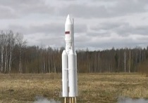 Точную копию ракеты «Ангара-5», собранную из