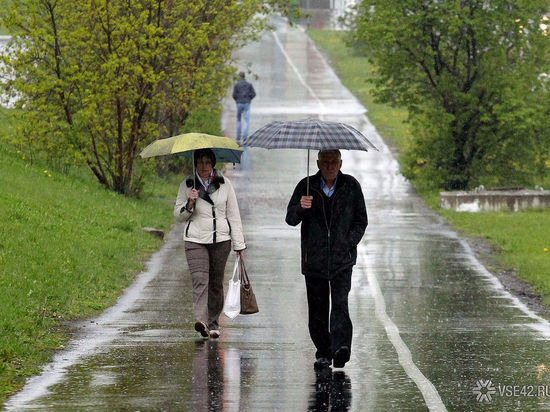 Спасатели сообщили о грозе и граде на территории Кузбасса