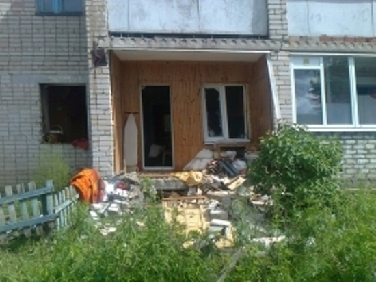В Мисково Костромской области при хлопке бытового газа пострадал человек
