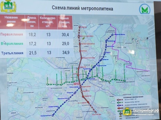 Власти Екатеринбурга пытаются выбить деньги на метро