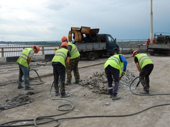 Капитальный ремонт моста через Волгу выполняется в соответствии с проектной документацией 
