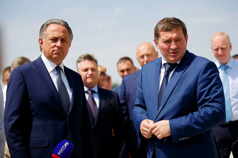 В Волгограде с рабочим визитом пребывает вице-премьер Виталий Мутко