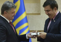 На следующий день после того, как стало известно о лишении Михаила Саакашвили украинского гражданства, в Киеве опять случился Майдан