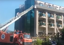 Пожар вспыхнул на кухне пятизвездочного отеля в турецком Кемере 