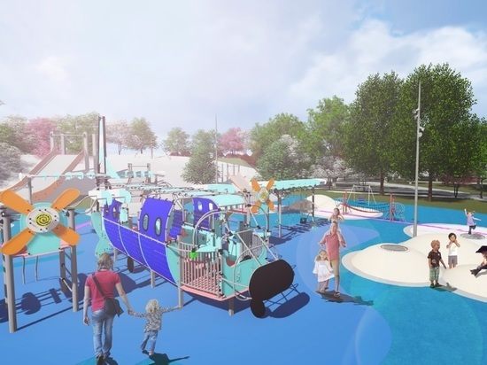 Новый парк, разбитый на месте аэродрома, оснастят взлетной полосой