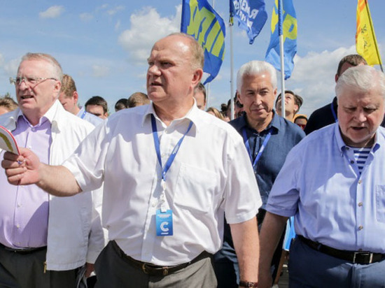 Жириновский собрался в президенты, а Зюганов — на футбол
