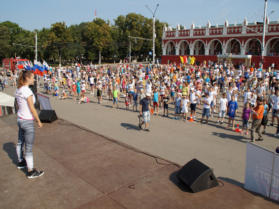 Около тысячи человек выйдут на "Олимпийскую зарядку" в Калуге 