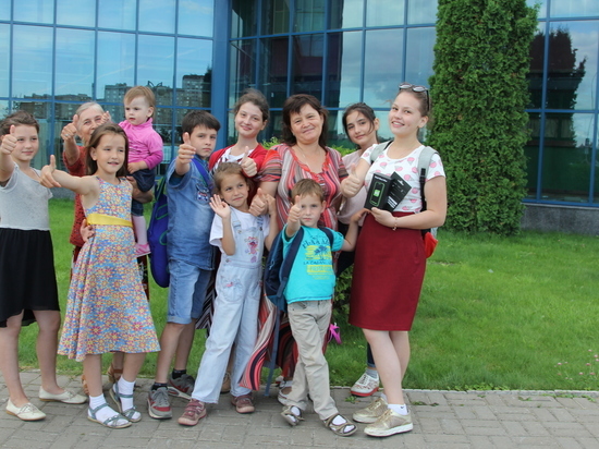 Большая семья Михайловых провела свой выходной вместе с телеканалом «Новый Век»