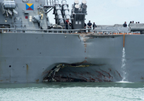 Экспертное сообщество недоумевает по поводу происшествия в районе Малаккского пролива, где эсминец ВМС США John...