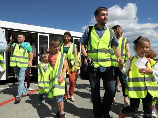 Аэропорт «Казань» открылся детям