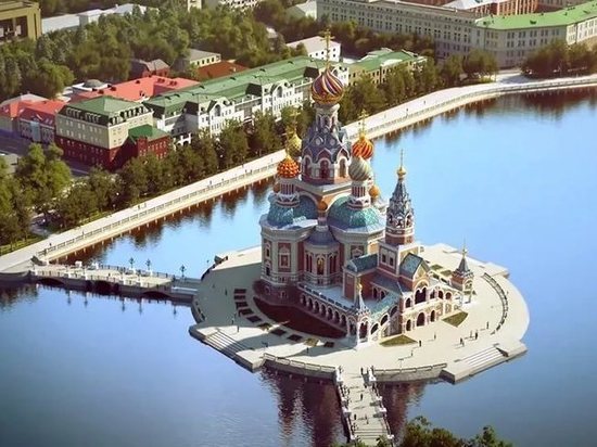В Екатеринбурге задержали активистов, устроивших пикет против строительства храма-на-воде