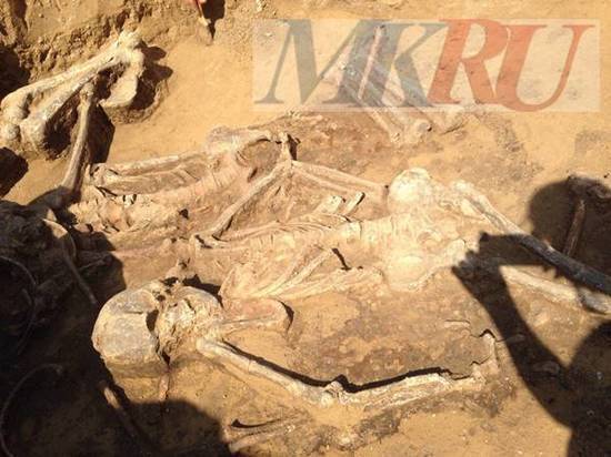 В Ростове археологи обнаружили массовое захоронение