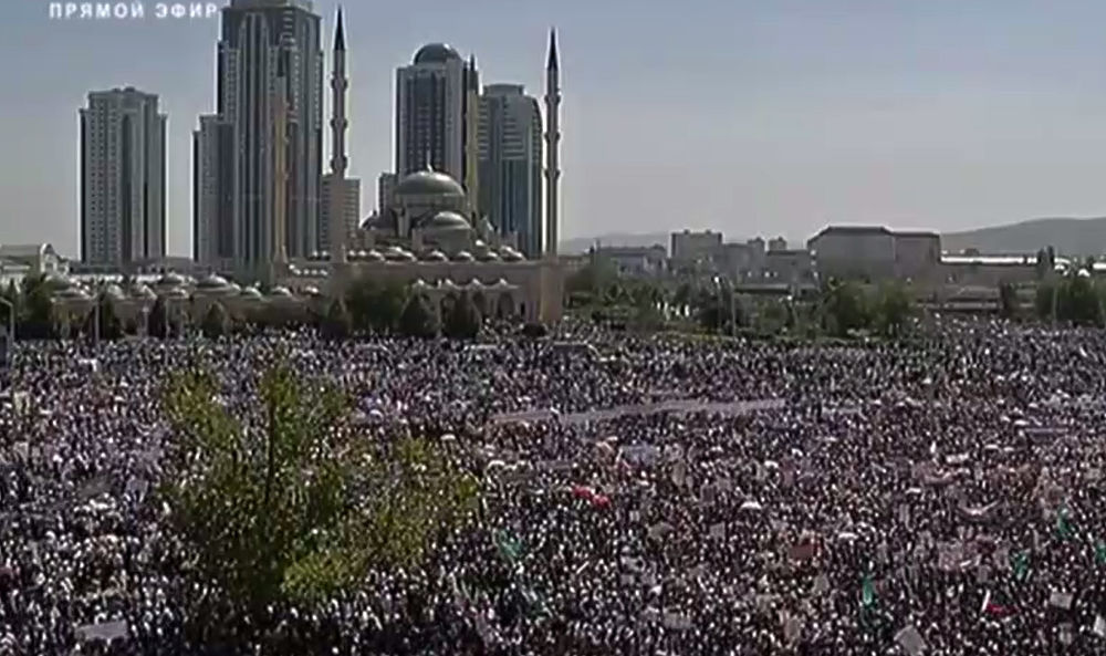 Пришла вся Чечня: миллионный митинг против геноцида мусульман в Мьянме