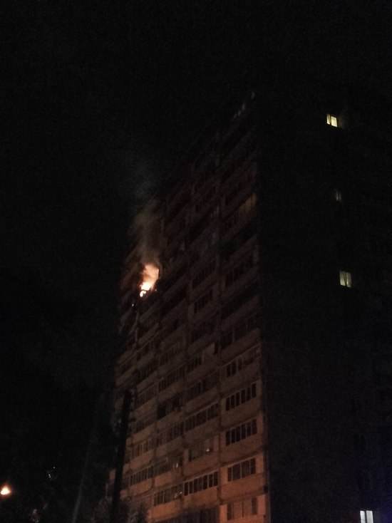 Пожар на улице Дьяконова произошел из-за брошенной с балкона сигареты