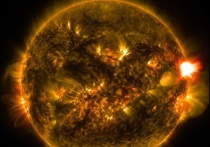 Недавно на Солнце вспыхнула произошла уже четвертая за последнее время мощная вспышка, отнесенная к наивысшему классу активности