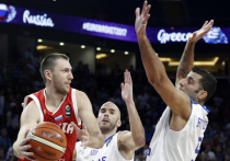 Сборная России в четвертьфинале чемпионата Европы-2017 по баскетболу среди мужских команд встречалась с национальной командой Греции