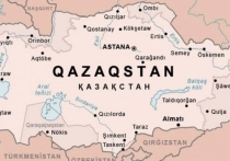 РИА «Regnum» опубликовало скриншот с сайта государственного агентства Казахстана «Казинформ», на котором отчетливо видна карта страны и город Оренбург (Orinbor), находящийся в территориальных границах соседнего государства