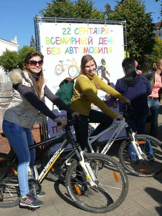 Калужан призывают пересесть на велосипеды 