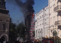 В центре Ростова горел отель «Торн Хаус»