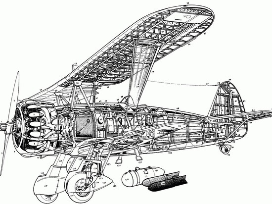 На сайте прославленного конструкторского бюро красуется чертеж немецкого самолета времен Великой Отечественной войны