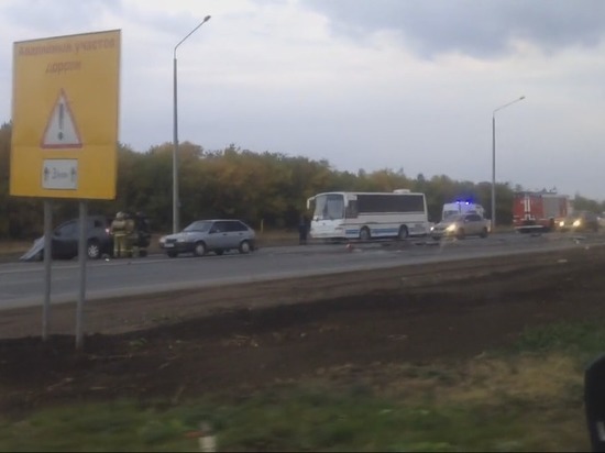 В Оренбурге в аварии на Загородном шоссе  пострадало пять человек