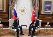 Комментируя завершившиеся переговоры с президентом Турции Реджепом Тайипом Эрдоганом Владимир Путин заявил, что встреча носила деловой и конструктивный характер