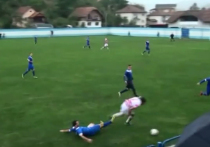 Весьма неприятный инцидент произошел во время матча Кубка Боснии и Герцеговины по футболу, в котором сошлись "Зриньски" и "Слога"