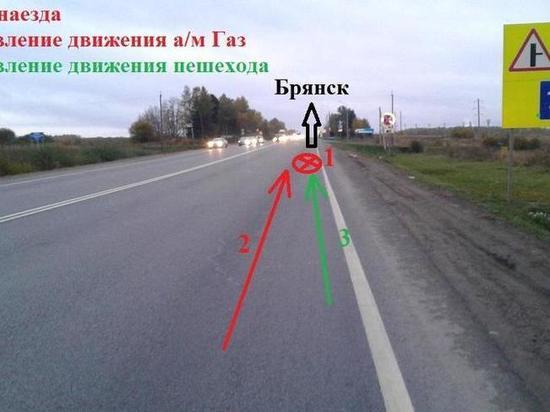 В Калужской области устанавливается личность погибшего под колесами ГАЗа пешехода