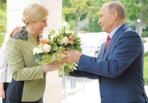 С первым визитом к Владимиру Путину приехала президент Хорватии Колинда Грабар-Китарович