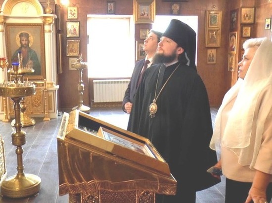 Священнослужитель посетил храм Святой мученицы Татьяны Ставрополя 