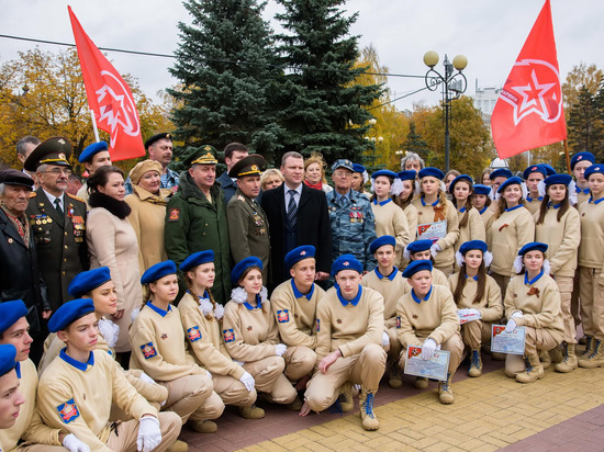 Ряды "Юнармии" пополнили 46 учащихся калужских школ