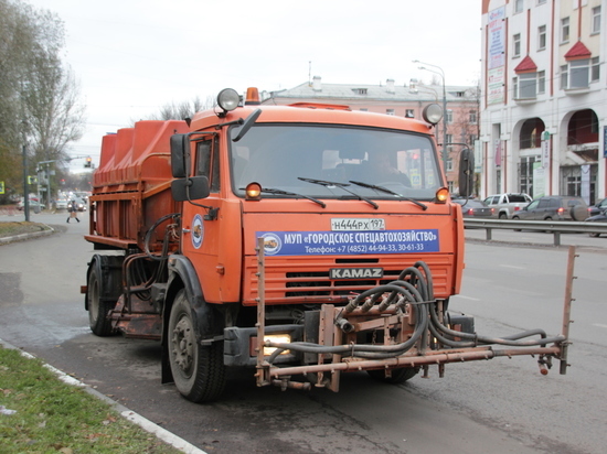 В Ярославле мэрия потратит 50 миллионов рублей на реагент для дорог