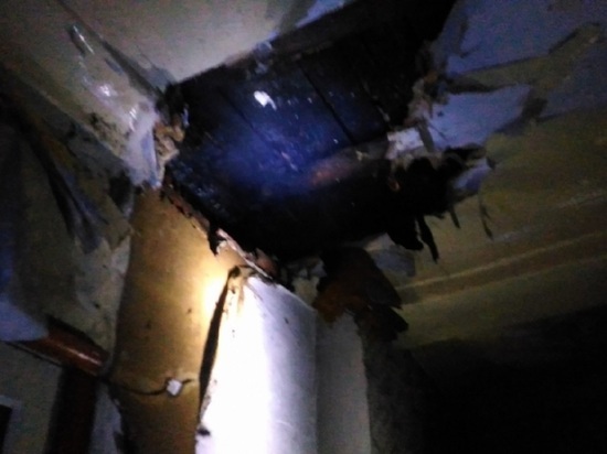 В Ярославле тушили многоквартирный дом