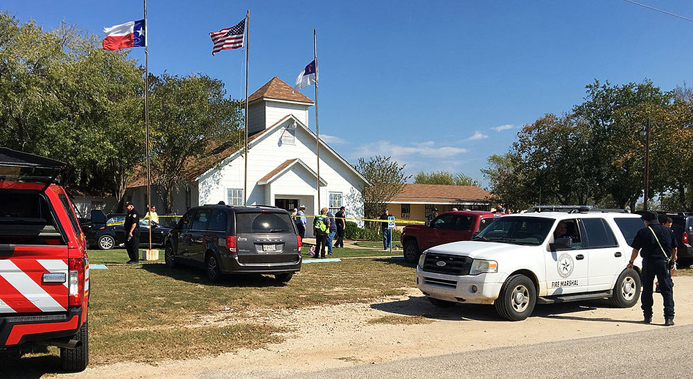 Бойня в Техасе: обиженный бывший военный расстрелял прихожан церкви