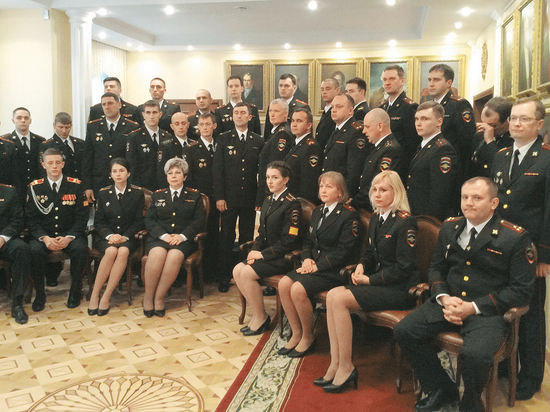 Глава МВД наградил лучших полицейских