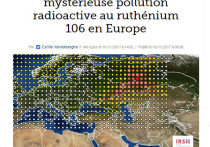 Европейцы выясняют, откуда в сентябре к ним попал рутений-106