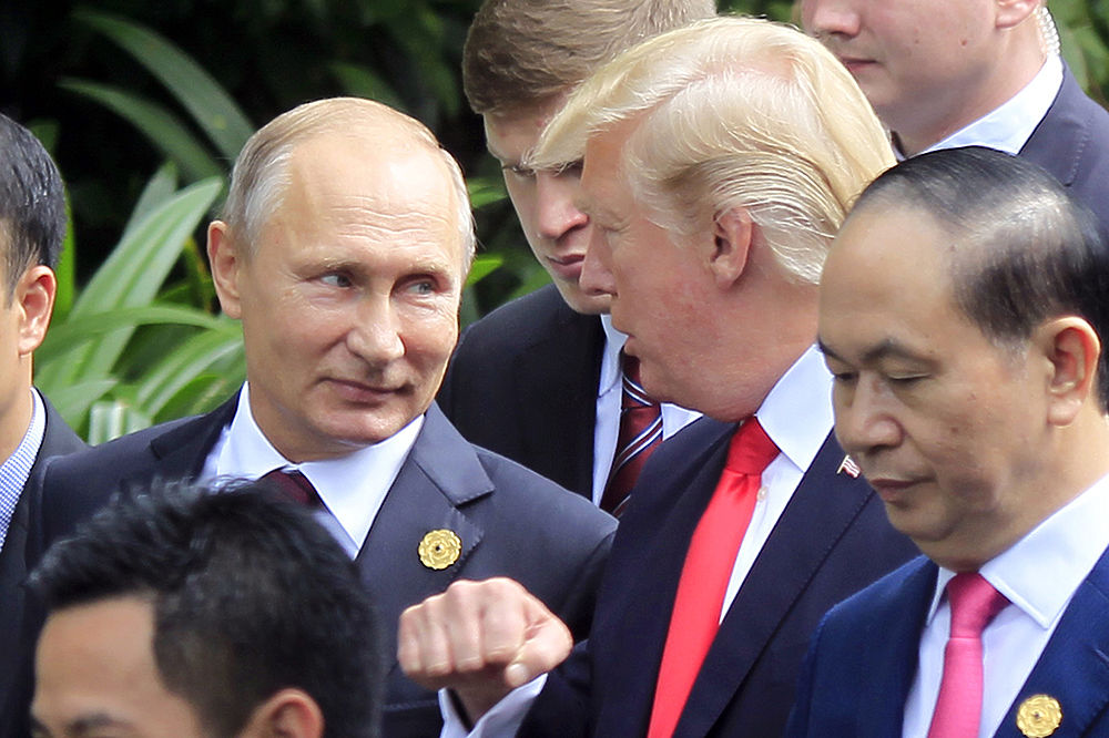 Путин и Трамп договорились о Сирии на пальцах