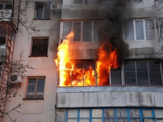 В Оренбурге пенсионер умер при пожаре 