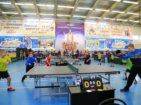 В Угличе прошел турнир по настольному теннису на призы Каскада Верхневолжских ГЭС 