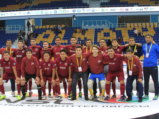 Команда «Каспийский университет» по футзалу вновь одерживает впечатляющие победы 