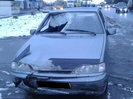 В пригороде Иваново водитель без прав сбил пьяного пешехода