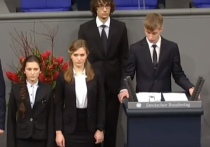 Настоящий скандал вызвало выступление школьника из МБОУ Гимназия Нового Уренгоя перед депутатами бундестага по случаю Дня национального траура в Германии