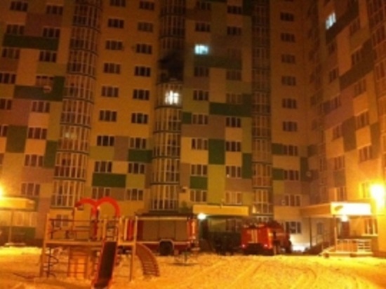 В Иванове пожарные тушили квартиру на седьмом этаже