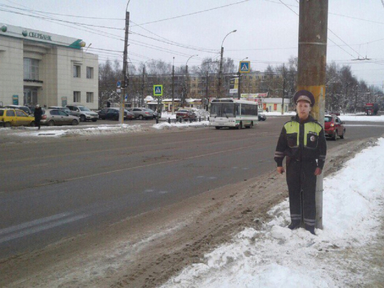 В Иванове с нарушителями правил дорожного движения борются муляжи и куклы