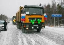Сезон зимнего отдыха на Байкале едва начался, а новый участок автодороги, ведущий к священному озеру, уже открыли