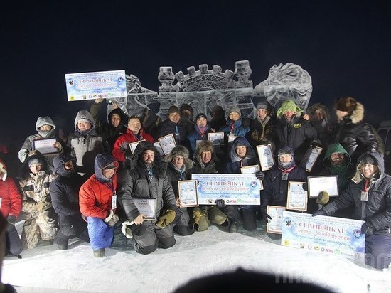 Тувинцы стали лучшими на конкурсе снежных скульптур в Якутии