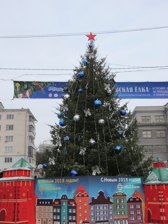 Предприниматели оплатили украшение Нижнего Новгорода к Новому году 