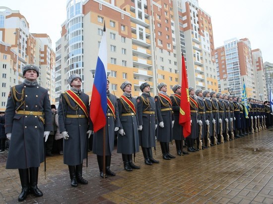 В столице Мордовии появился первый в стране проспект Российской Армии