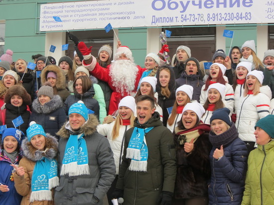 Акция проводилась по инициативе Управления Алтайского края по внешним связям, туризму и курортному делу